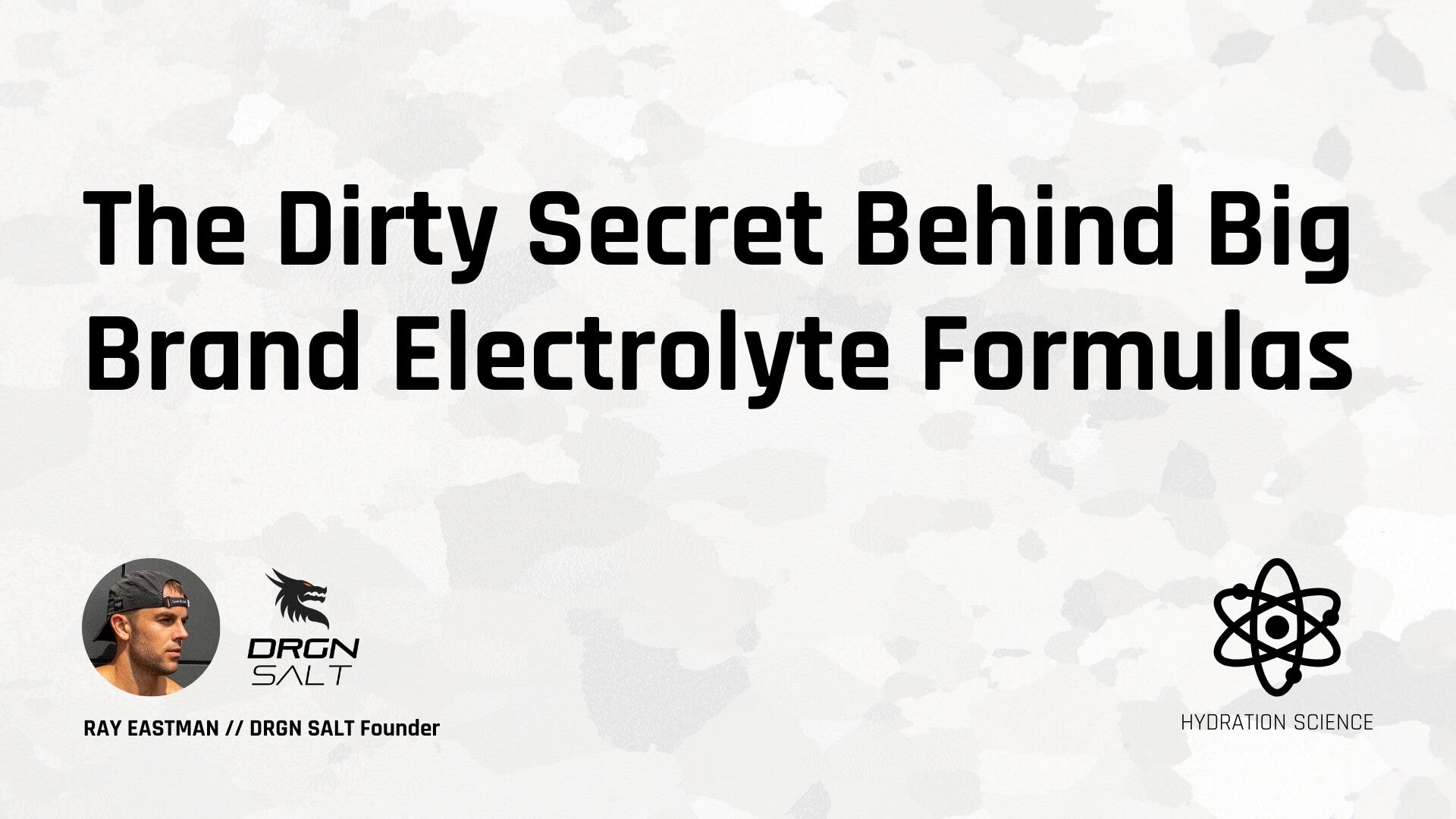 The Dirty Secret Behind Big Brand Electrolyte Formulas