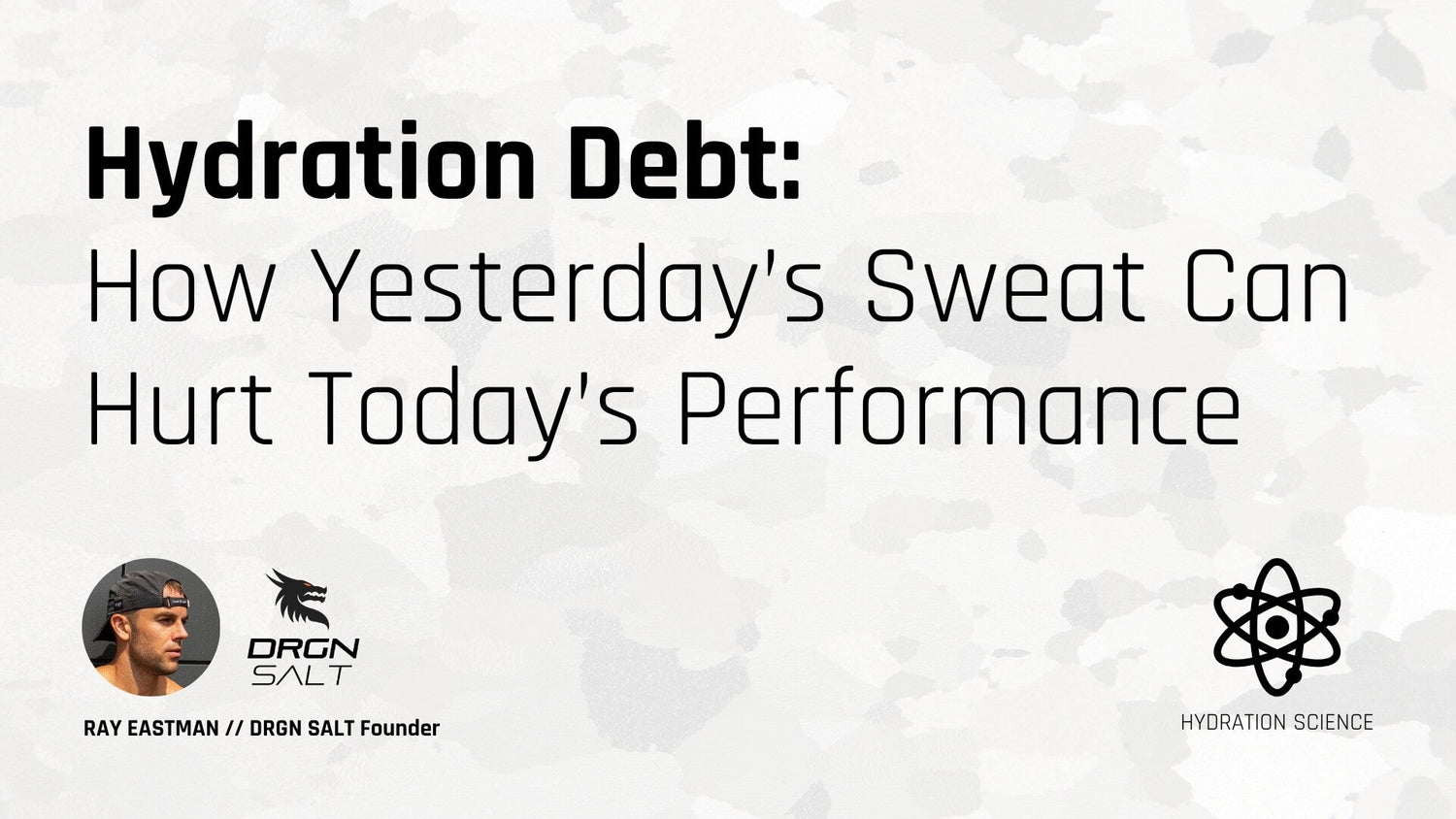Hydration Debt: How Yesterday’s Sweat Can Hurt Today’s Performance